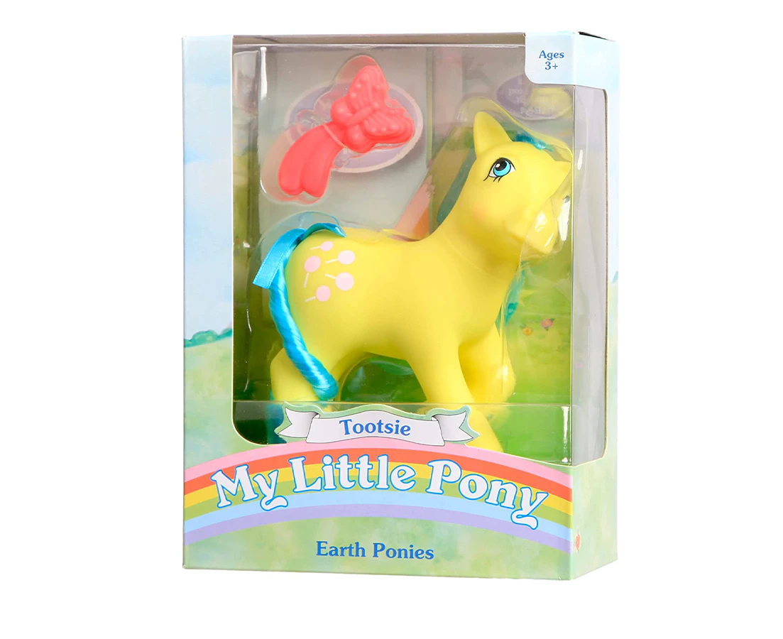 My Little Pony Classic Rainbow Ponies Earth Ponies Collection Tootsie Pony Figure