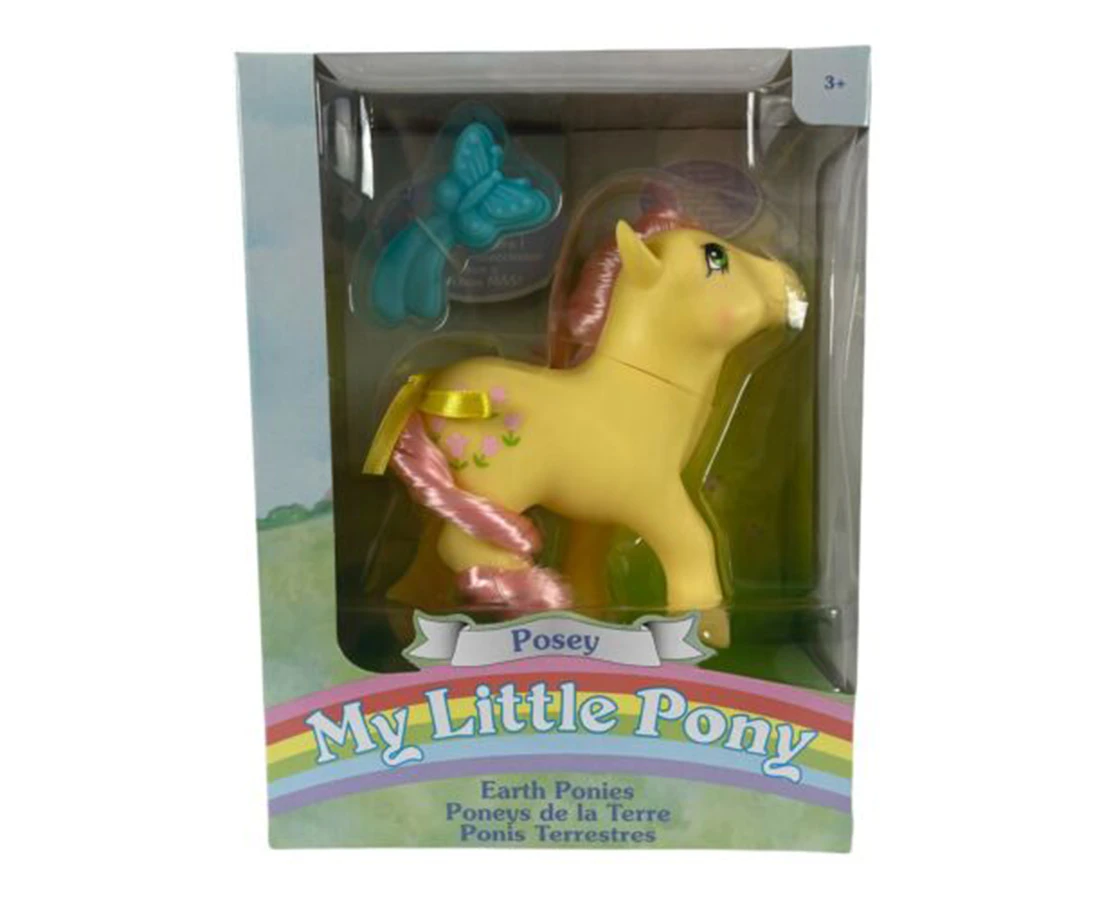 My Little Pony Classic Rainbow Ponies Earth Ponies Collection Posey Pony Figure