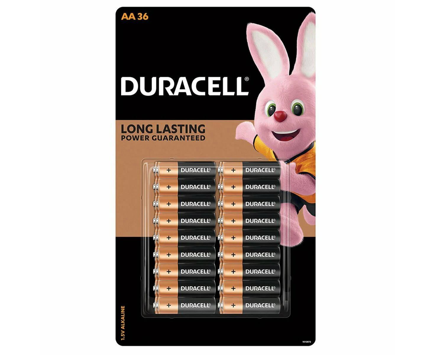 Duracell Long Lasting 36 x AA Batteries Genuine Alkaline Power 10 Years