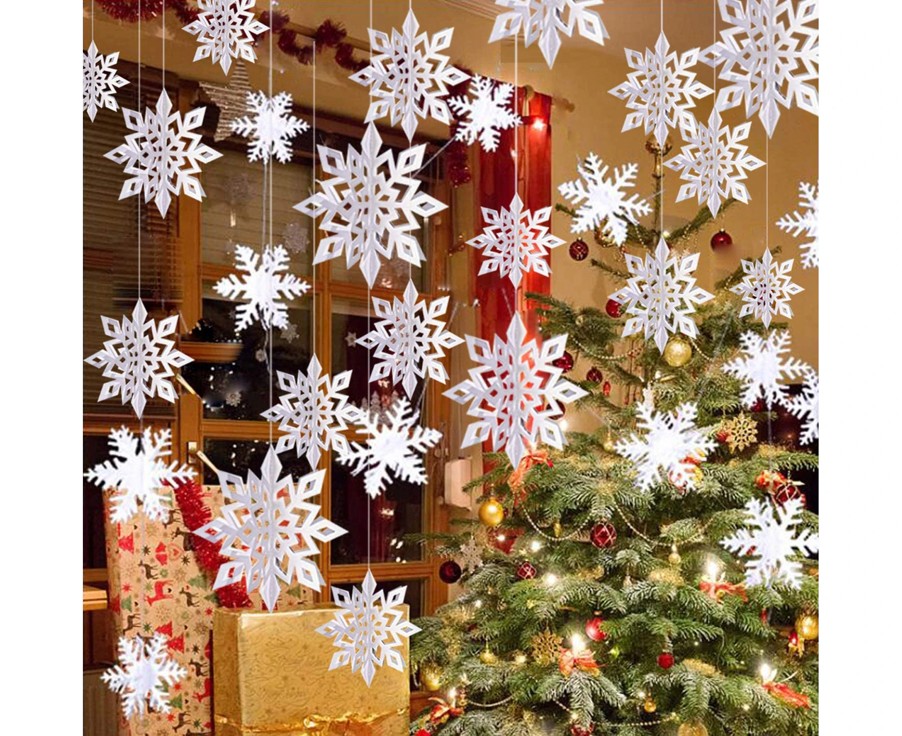 Large Hanging Snowflakes Decorations | VictoryStore – VictoryStore.com
