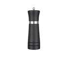 Wooden Salt or Pepper Grinder, Refillable Pepper Mill with Ceramic Mechanism, Easy to Adjust the Coarseness-6 inch box