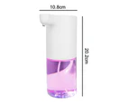 HOMEWE Automatic Soap Dispenser, Touchless Foaming Soap Dispenser Waterproof Hand Sanitizer Dispenser, Moderate Capacity Suitable - Pink