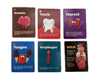 Organ Attack Funny Gathering Card Board Game Party Family Card Portable Toy