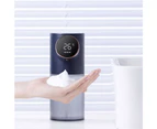HOMEWE Soap Dispenser, Automatic Foaming Dispenser, 320ml Rechargeable and Touchless Hand Sanitizer Dispenser with Motion Sensor Waterproof - Blue