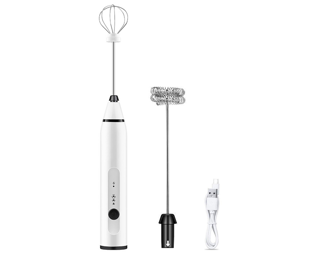 Orange Sauces and Soups Puree Baby Food Smoothies m·kvfa Mini Electric Egg Beater Household Blender Foamer Whisk for Coffee Milk Foam Handheld Eggs Mixer 