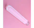 Anal Plug Anti-fading Easy Insertion Glass Female Masturbation Huge Faux Crystal Butt Plug for Women-D