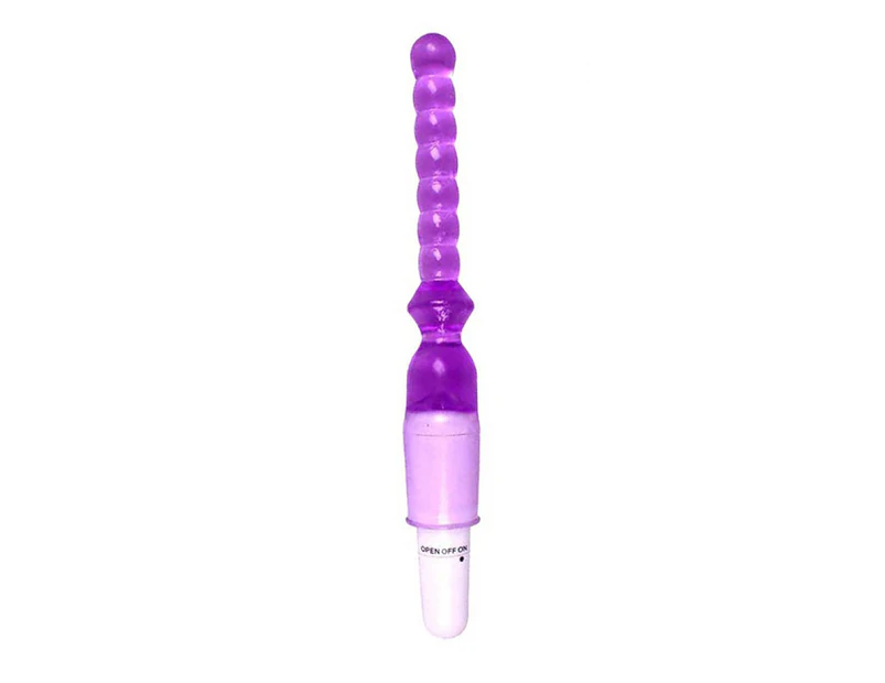 Butt Anal Plug Prostate Vibrator Massager Masturbation Adult Sex Toys Stimulator-Purple