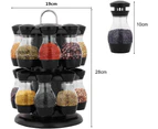 16 rotating spice rack spice rack kitchen spice carousel spice container