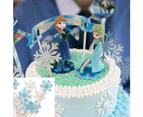 20 Counts Wedding Cake Decorating Frozen Cupcake Toppers Toothpicks