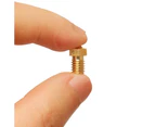 Extruder Brass Nozzle for 1.75 mm 3D Printer 14 Pieces