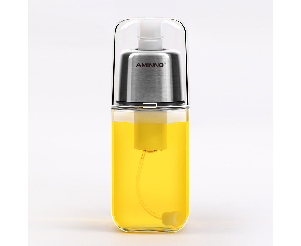 PREMIUM Olive Oil Mister and Pump Oil Sprayer for Cooking Glass Olive Oil Sprayer Mister with Continuous Fine Mist Perfect for Air Fryer BPA-Free Reusable Oil Spray Bottle with Clog-Free Filter 