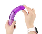 Women Realistic Big Fake Penis Dildo Vibrator Massager Masturbation Sex Toy-Rose