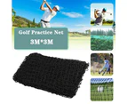 3M*3M Golf Practice Net Training Heavy Duty Impact Netting For Outdoor Golfer