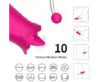 Female Sweet G-spot Stimulator Rose Shaped Electric Vibrator Device Sex Toy-Rose