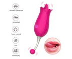Female Sweet G-spot Stimulator Rose Shaped Electric Vibrator Device Sex Toy-Rose