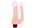 Massage Stick Double Heads Electric Stimulator Penis Extender Adult Sex Toy for Women-Skin