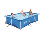 Bestway Swimming Pool 300x201x66cm Steel Frame Above Ground Pools 3300L