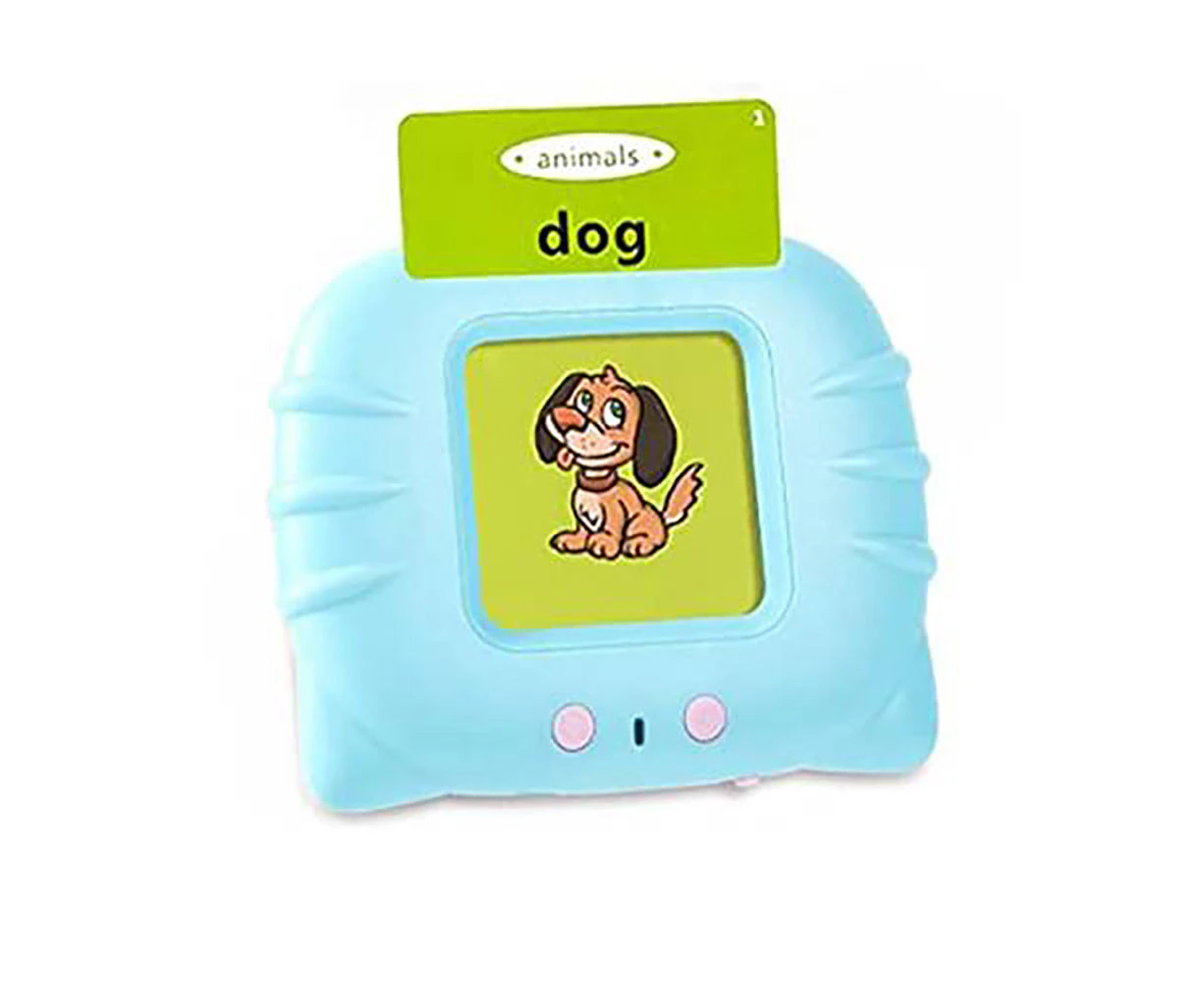 Audible Flash Cards Machine Learning Toy - Blue