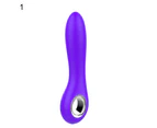 Automatic Vibrator Bass Waterproof USB Charging Sex Toy Massager for Women-Blue