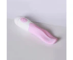Adult Women Silicone G-spot Tongue Masturbation Flirting Vibrator Couple Sex Toy-Rose