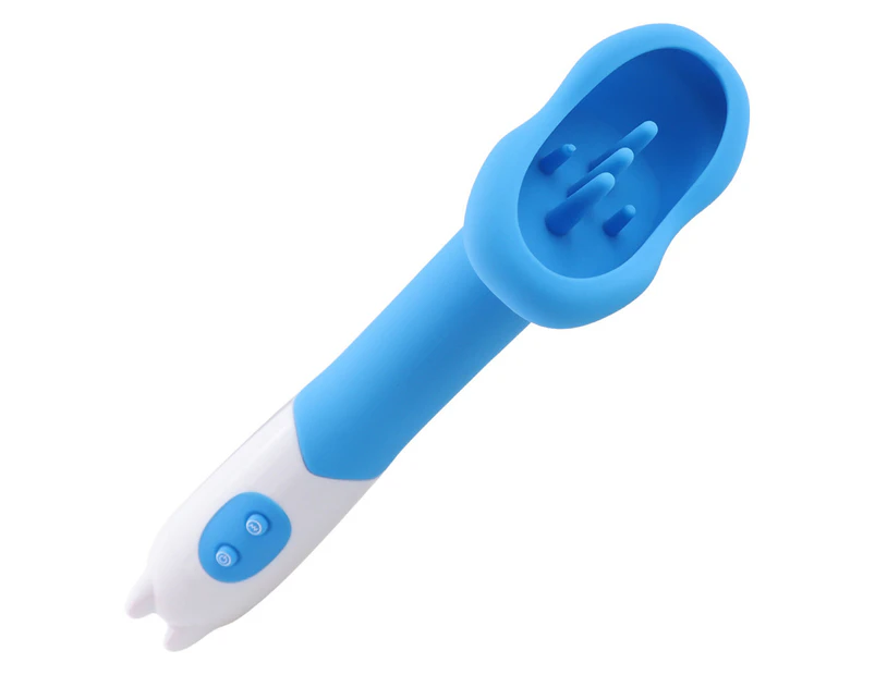 Female Waterproof Vibrator G-Spot Vagina Massager Masturbation Adult Sex Toy-Blue