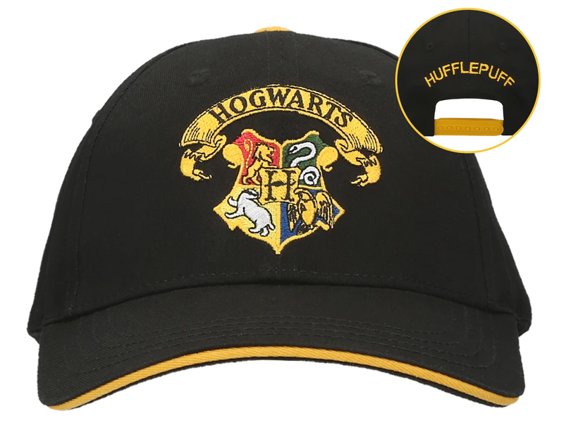 Harry Potter Hogwarts Hufflepuff Cap - Black/Yellow