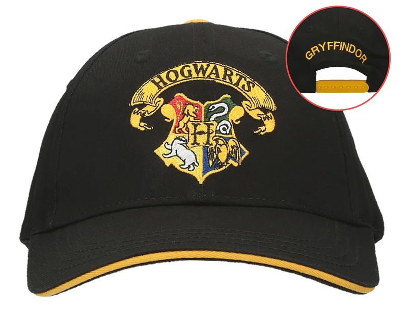 Harry Potter Hogwarts Gryffindor Cap - Black/Yellow/Red