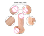 Masturbator Simulation Penis Design G Spot Stimulate Vibrator Portable Adult Sex Toy for Female-Skin