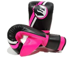 Morgan Sports -Classic Boxing Gloves Bag Mitts - High Density Padding - 5 Sizes - Pink