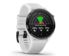 Garmin Approach S62 Black with White Band