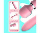 Sex Toy Powerful Vibrator Quiet Sex Toys AV Stick Clitoris Stimulator Adult Sex Products-Pink
