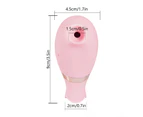 Sex Toy Quick Climax Versatile Tongue Licking Powerful Double Head Flirting Silicone Clit Stimulator Masturbation Sucker Adult Product-Pink