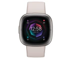 Fitbit Sense 2 - OSFA Lunar White Platinum Aluminum