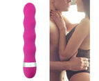 Vibrator Screw Thread Sex Toys Waterproof AV Stick G-spot Clitoris Stimulator for Female-Rose