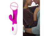 Vibrator with Textured Shaft Vagina Stimulate ABS Pleasure Wand for Anal Sex-Style