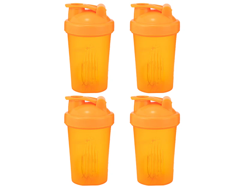 Protein Shaker Bottles for Protein Mixes - Orange