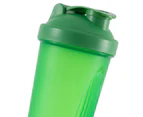 Shaker Bottle with Wire Whisk Balls,Shaker Cup Blender for Protein Mixes - Green