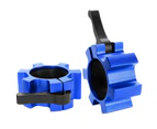 Gorilla Sports Olympic Quick Fastener - Blue 50/51 mm (1 Pair)