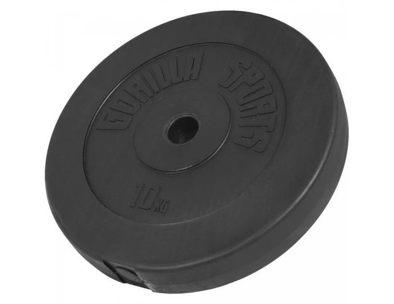 Gorilla Sports Vinyl Weight Plate 10kg