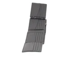 Genuine Cowhide Premium Soft Leather RFID 26 Cards Large Wallet - Black
