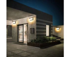 18W LED Outdoor Wall Light with Motion Sensor Waterproof