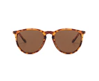 Adult Sunglasses Round Large Frame Ultra-light Classic Anti-slip Sun-resistant Clear Lens Anti-UV Women Men Unisex Sunglasses for Outdoor-E
