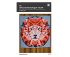 The Lion Quilt Pattern By Violet Craft Quilting Sewing Craft DIY