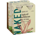 Naked Life Spiced Caribbean Dry 4-Pack 250ml (Carton of 6)