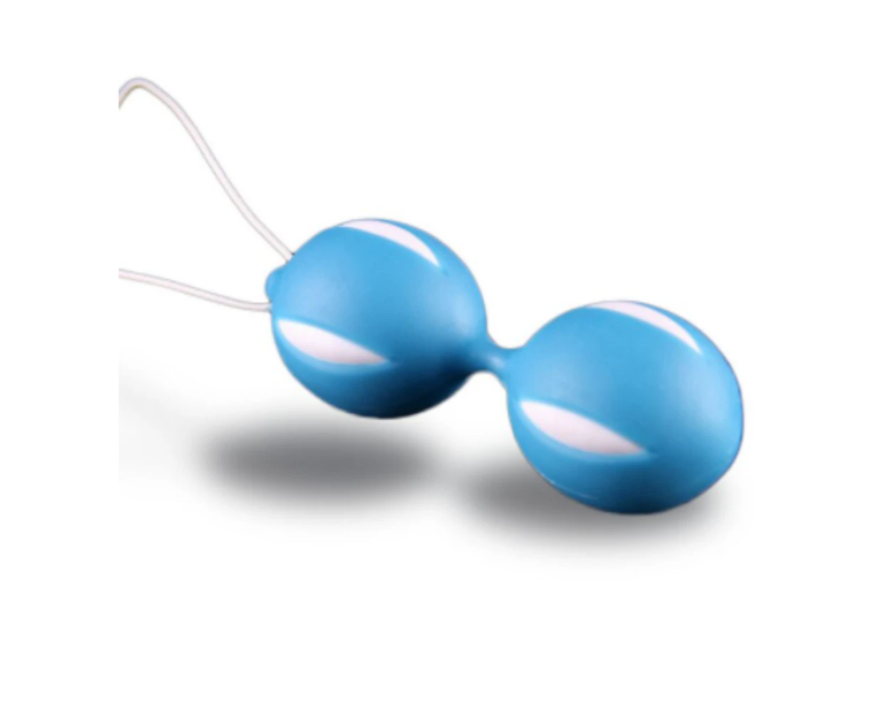 Magic Kegel Balls Vaginal Massager Pelvic Floor Tightening Women - Blue