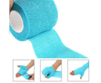 10 pcs Self-adhesive Elastic Bandage Gauze Wrap First Aid Sports Body Vet Tape