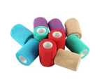 10 pcs Self-adhesive Elastic Bandage Gauze Wrap First Aid Sports Body Vet Tape
