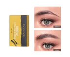 10g Eyebrow Soap Kit Colorless Long Lasting Synthetic Styling Pomade Eyebrow Soap Kit for Girl-10g