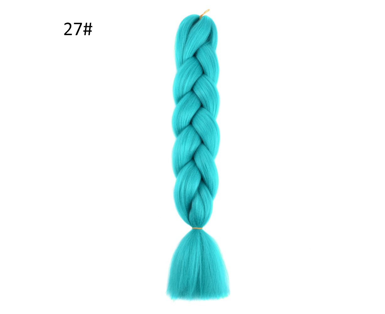 5. Blue Curly Crochet Braiding Hair - wide 2