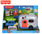 Fisher-Price Little People Light-Up Learning Camper Playset